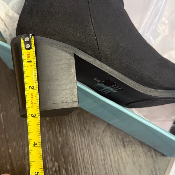 NEW Seychelles Black Over the Knee Boots - Picture 5 of 7